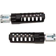 Load image into Gallery viewer, BURLY BRAND Razorback Passenger Footpegs - Black B13-1012B