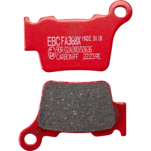 Load image into Gallery viewer, EBC FA368X SPORT CARBON SERIES BRAKE PAD SET FA368X