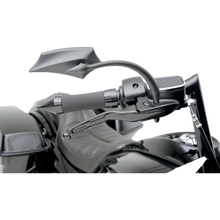 Load image into Gallery viewer, DRAG SPECIALTIES 08-13 FLHT BLK SLOTTED LEVER SET 0610-0221 - Motomike Canada