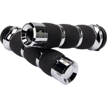 Load image into Gallery viewer, KHROME WERKS ETC Grips Klassic, Air Cushion, CHR, PKG 500195