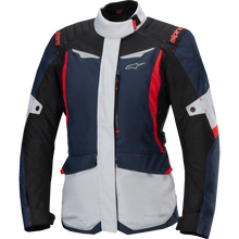 Load image into Gallery viewer, ALPINESTARS (ROAD) JACKET STELLA ST-1 WP BL/BLK/RD S 3210325-7093-S