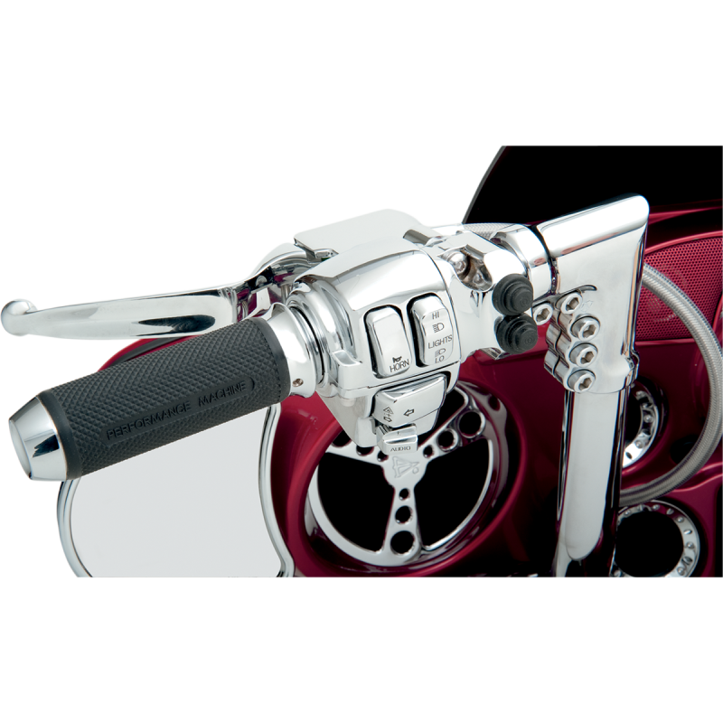 DRAG SPECIALTIES 96-13 FLHT LOWER LEFT SW/HOUSING W/RAD 0616-0076
