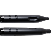 Load image into Gallery viewer, S&amp;S CYCLE 17-19 4.5" MK45 FLHT BLK/CHR MUFF W/THRUST E CAP 550-0666