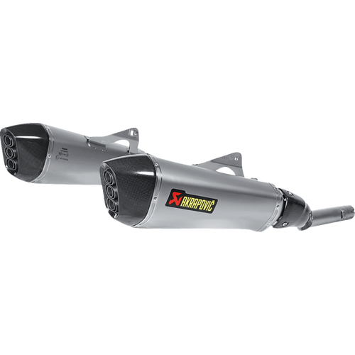 AKRAPOVIC 21-23 K1600GT/GTL SLIP-ON TI/CF S-B16SO4-HZAAT