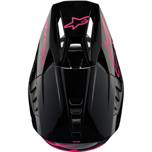 ALPINESTARS HELMET SM5 CORP BK/PK S 8306323-1839-S