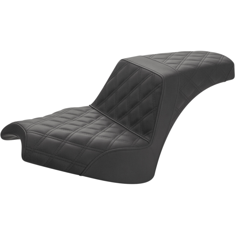 SADDLEMEN SEAT STEP UP LS BLACK I21-04-175