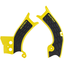 Load image into Gallery viewer, Acerbis - 18-24 Suzuki RMZ250/ RMZ450 Frame Guard X Grip - Yellow/Black (2686601017)