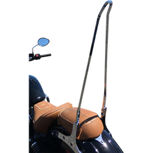Load image into Gallery viewer, CYCLE VISIONS SISSYBAR 18"SQUARETUDE NW CV8033