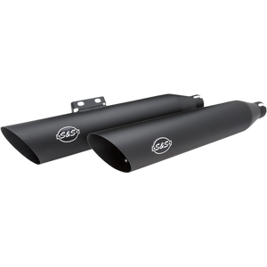 S&S CYCLE MUFFLER S/C BLK 50S FLFB 550-0752B