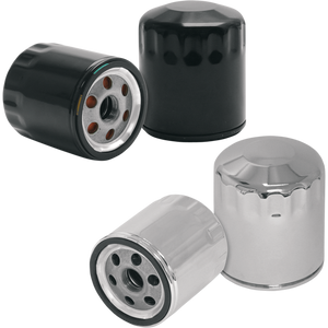 S&S CYCLE 84-99 B/T BLACK OIL FILTER (EA) 31-4101A