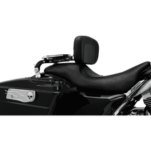 Load image into Gallery viewer, KURYAKYN BACKREST DRV/PASS BLK PN 1661 KUR1661