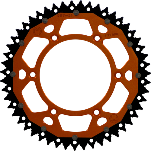 MOOSE RACING SPROCKET DUAL MSE 51 OR 1210-897-51-14X