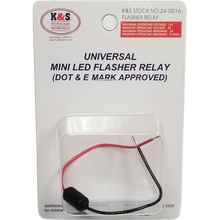 Load image into Gallery viewer, K&amp;S TECHNOLOGIES UNIVERSAL LED FLSHR RELAY 24-0016