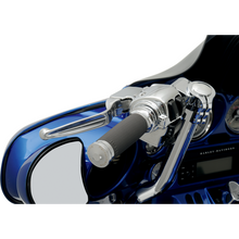 Load image into Gallery viewer, PERFORMANCE MACHINE 08-19 FLHT/FLHR CHR CONTOUR GRIPS (PR) 0063-2020-CH - Motomike Canada