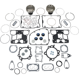 WISECO PISTON 99-06 TWNCAM 88BIGBORE 10.5:1 CR 3875VM VT2709