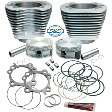 Load image into Gallery viewer, S&amp;S CYCLE 106" T/C CYL/PISTON KIT SILVER 910-0199