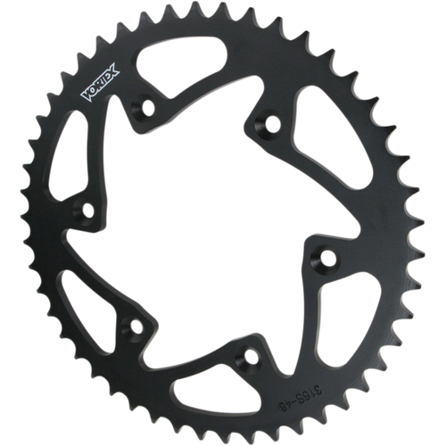 VORTEX SPROCKET VORTEX STEEL BLK 48T 316S-48