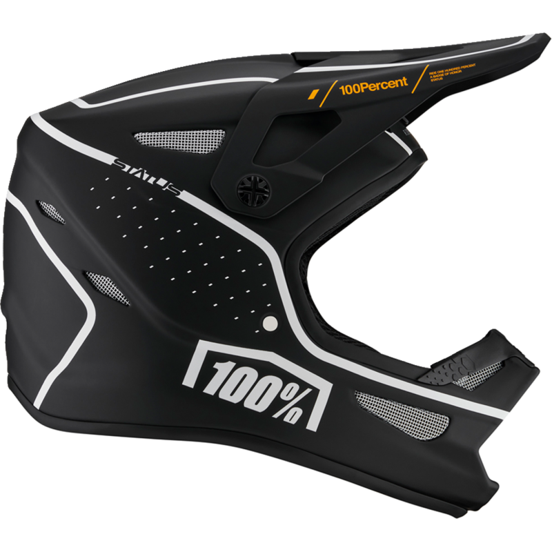 100% STATUS YOUTH HELMET DREAMFLOW BLACK - S 80011-00025