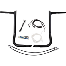 Load image into Gallery viewer, FAT BAGGERS INC HANDLEBAR 16" BL PT L FL 909216-B