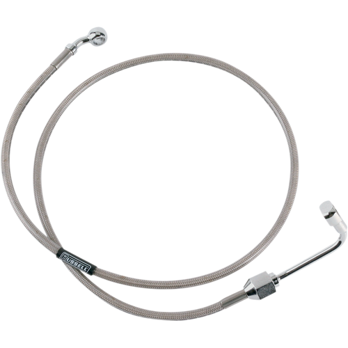 RUSSELL 97-06 FLHR/C/R,FLTR REAR S/S BRAKE LINE R08844DS