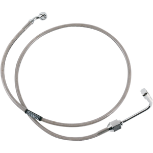RUSSELL 97-06 FLHR/C/R,FLTR REAR S/S BRAKE LINE R08844DS