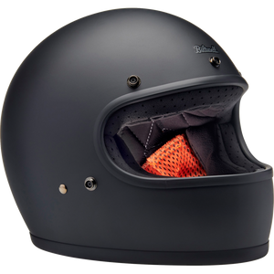 BILTWELL HELMET GRINGO FL BLACK XS 1002-201-501