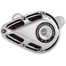 Load image into Gallery viewer, PERFORMANCE MACHINE AIRCLEANER JET M8 CH 0206-2140-CH