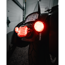 Load image into Gallery viewer, CUSTOM DYNAMICS LED LIC/PLATEFRAME BLK LPF-RAD-B-LP