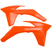 Load image into Gallery viewer, Acerbis - 11-13 KTM SX-F/XC/XC-F/XC-W/XCF-W/EXC Radiator Shroud - Orange (2205440237)