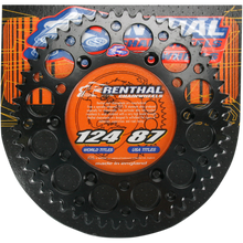 Load image into Gallery viewer, RENTHAL RENTHAL SPROCKET 224U-520-49GP BLACK 224U-520-49GPBK