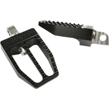 Load image into Gallery viewer, Thrashin Militant Male-Mount Footpegs, Black Anodized