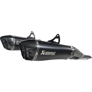 AKRAPOVIC 21-23 GSX-1300R SLIP-ONS TI/CF  BLK S-S13SO4-HRAATBL