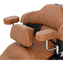 Load image into Gallery viewer, SHOW CHROME ARMREST INDIAN TAN KT 30-203