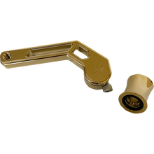 Load image into Gallery viewer, PRO-ONE PERF.MFG. Shifter Arm, Gold Titanium Nitride Coated, 88-Later Touring 500775TIN