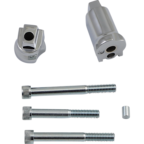 DRAG SPECIALTIES MOUNT PS FLRBD CH SFTL18+ P17-0415-AC