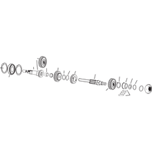 Load image into Gallery viewer, DRAG SPECIALTIES 52-90 XL M/S BRGING OUTER (9025) 6207-2RS