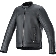 Load image into Gallery viewer, ALPINESTARS (ROAD) DYNO LTHR JKT BLK 3X 3103924-1100-3X