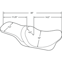 Load image into Gallery viewer, DRAG SPECIALTIES 97-07 FLHR/06-07FLHX SMTH PREDA 2UP SEA 0801-0367