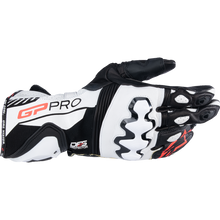 Load image into Gallery viewer, Alpinestars GP Pro R4 Men's Street Motorcycle Gloves - Black/White/Medium