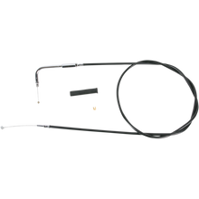 Load image into Gallery viewer, DRAG SPECIALTIES BLACK THROTTLE CABLE 4332150B