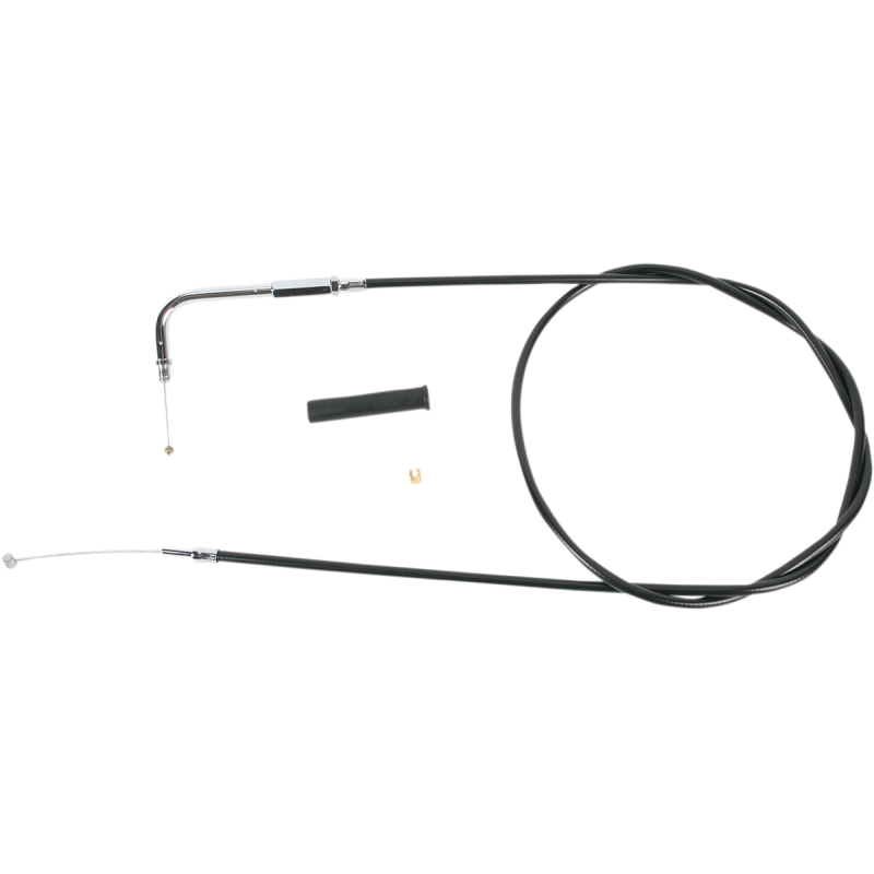 DRAG SPECIALTIES BLACK THROTTLE CABLE 4332150B