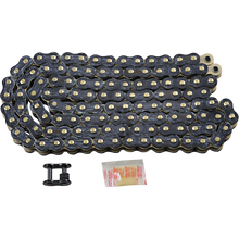 Load image into Gallery viewer, RK CHAIN 520MAXZ-130-BG BLACK/GOLD 520MAXZ-130-BG