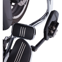 Load image into Gallery viewer, CIRO LLC Twin Rail Floorboards w/out Adapters, Black 60321
