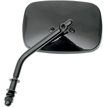 Load image into Gallery viewer, DRAG SPECIALTIES MIRROR PLN STD STEM BLK EA 0640-0655