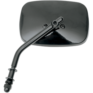 DRAG SPECIALTIES MIRROR PLN STD STEM BLK EA 0640-0655