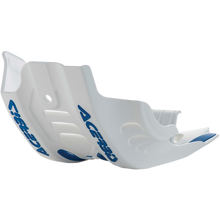 Load image into Gallery viewer, Acerbis - 16-18 KTM SX-F/XC-F450/ FC450/ FX450/ FE450/501 Skid Plate - White/Blue (2449421029)