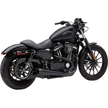 Load image into Gallery viewer, COBRA 14-18 XL EXHAUST 2:1 BLK/BLK TIP 6473B