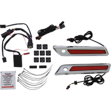 Load image into Gallery viewer, CUSTOM DYNAMICS LIGHT DUAL SBAG HNGE RD/C (PR) CD-SBL-DC-RC