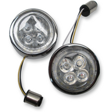Load image into Gallery viewer, CIRO LLC LIGHT FANG FRT AMB SIGNAL INSERTS 1157 CHR PR 45400