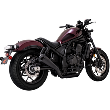 Load image into Gallery viewer, VANCE &amp; HINES 1100 REBEL SLIP-ON UPSWEEP BLK 48425 - Motomike Canada